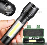 كشاف ليد يدوي صغير شحن كشافات يدوية