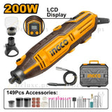 ماتور حف 200 واط مع 149 قطعة انكو