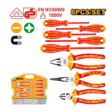 طقم عدة يدوية صناعية 8 قطع انكو معدات