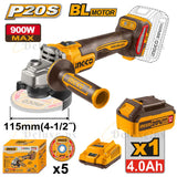 طقم ديسك براشليس 900 واط بطارية انكو معدات بطارية