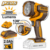 طقم كشاف بطارية انكو كشافات يدوية